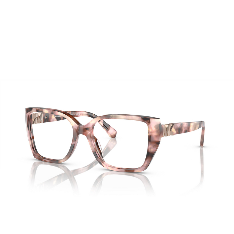 Gafas graduadas Michael Kors CASTELLO 3946 pink pearlized tortoise - 2/3