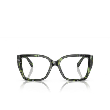 Michael Kors CASTELLO Eyeglasses 3953 amazon green tortoise - front view