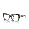 Michael Kors CASTELLO Eyeglasses 3953 amazon green tortoise - product thumbnail 2/3