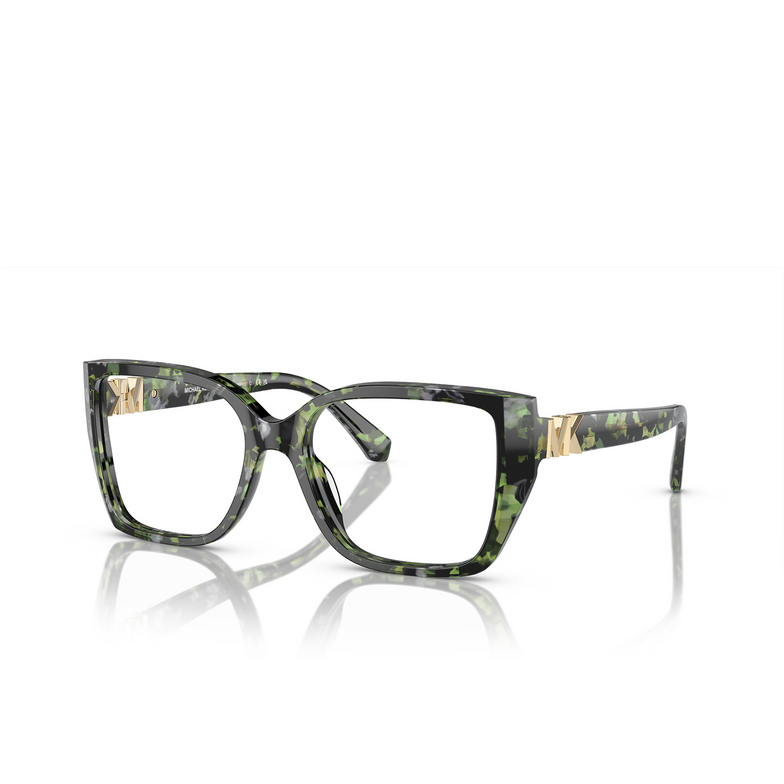 Lunettes de vue Michael Kors CASTELLO 3953 amazon green tortoise - 2/3