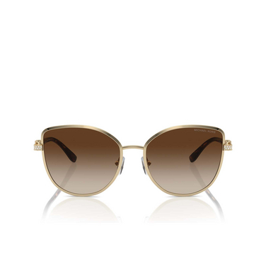 Michael Kors CATALONIA Sunglasses 101413 shiny light gold - front view