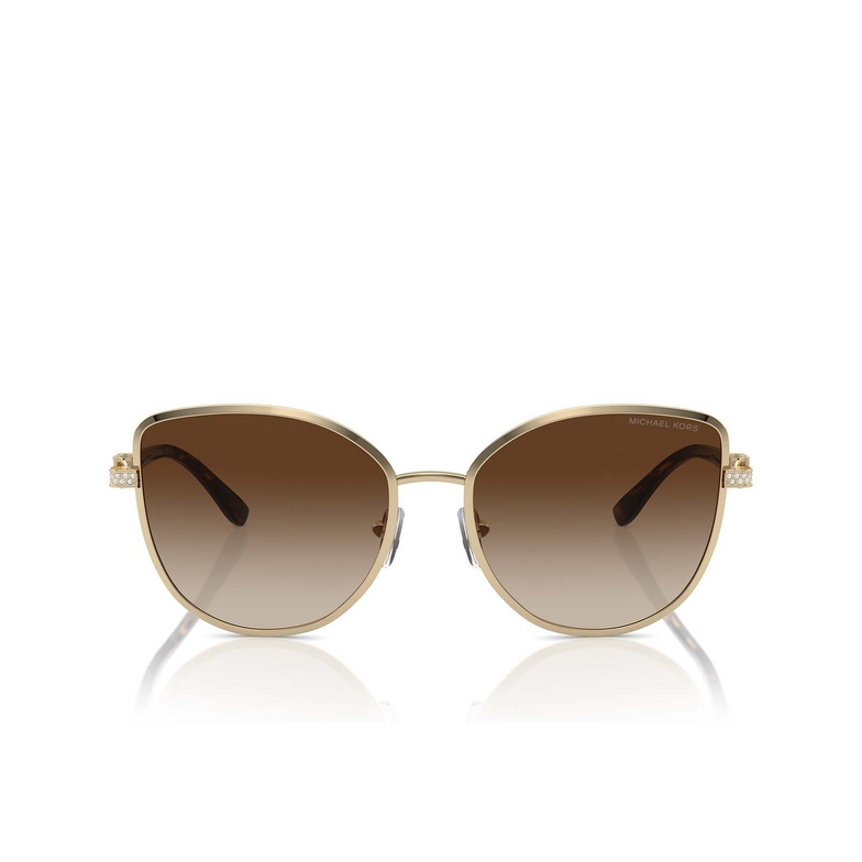 Gafas de sol Michael Kors CATALONIA 101413 shiny light gold - 1/3