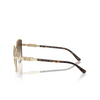 Lunettes de soleil Michael Kors CATALONIA 101413 shiny light gold - Vignette du produit 3/3