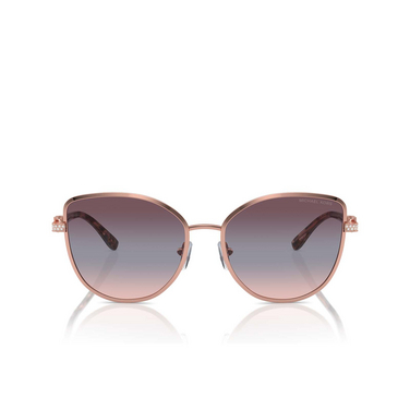 Michael Kors CATALONIA Sunglasses 11080J shiny rose gold - front view