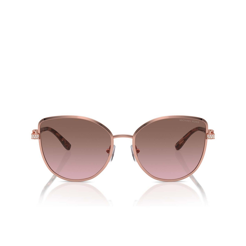 Gafas de sol Michael Kors CATALONIA 110814 shiny rose gold - 1/3