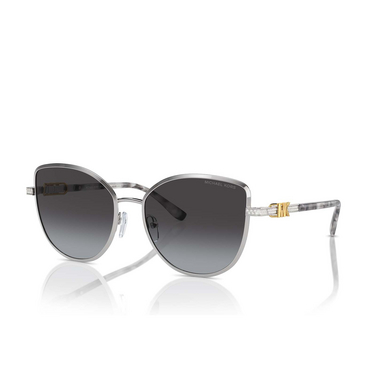 Michael Kors CATALONIA Sunglasses 18938G shiny silver - three-quarters view