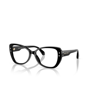 Michael Kors CERVINIA Eyeglasses 3005 black - three-quarters view