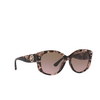 Lunettes de soleil Michael Kors CHARLESTON 392114 royal pink tortoise bio - Vignette du produit 2/3