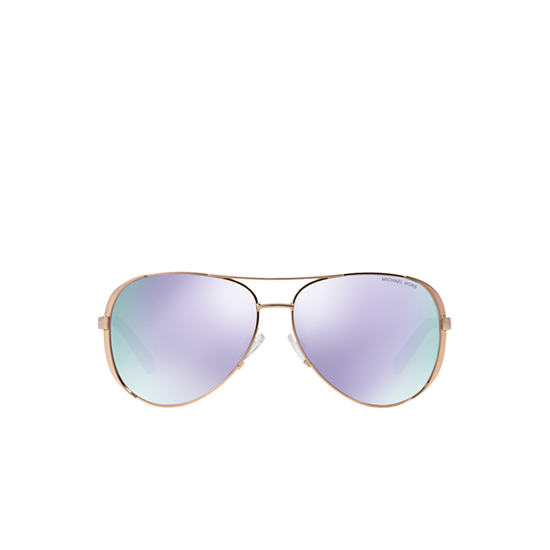 Gafas de sol Michael Kors CHELSEA 10034V rose gold - 1/3