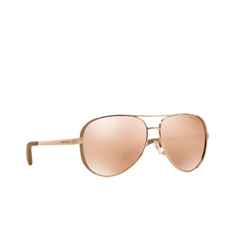 Michael Kors CHELSEA Sunglasses 1017R1 rose gold/taupe - 2/3