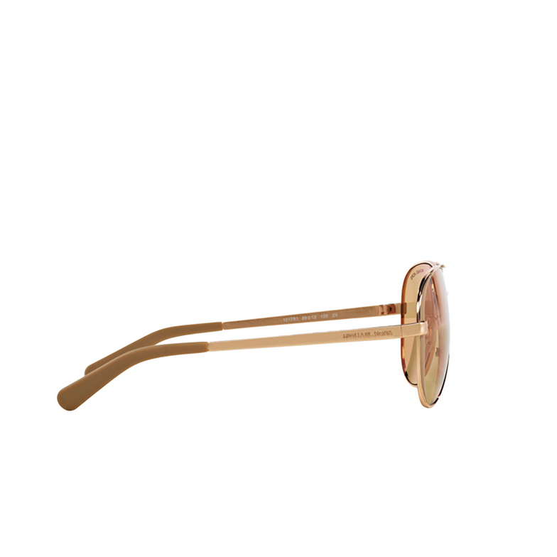 Gafas de sol Michael Kors CHELSEA 1017R1 rose gold/taupe - 3/3