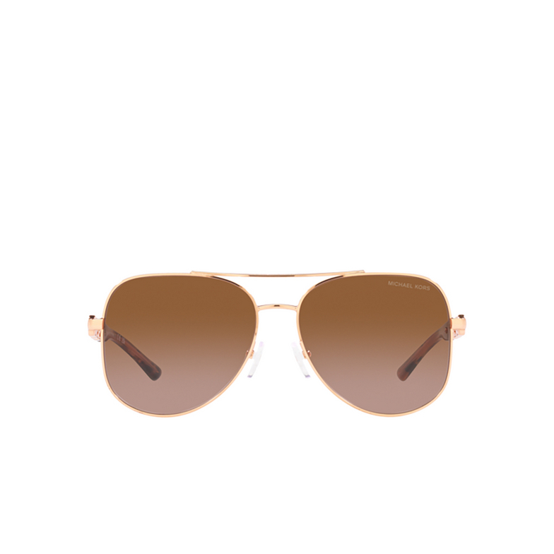 Gafas de sol Michael Kors CHIANTI 110813 rose gold - 1/3