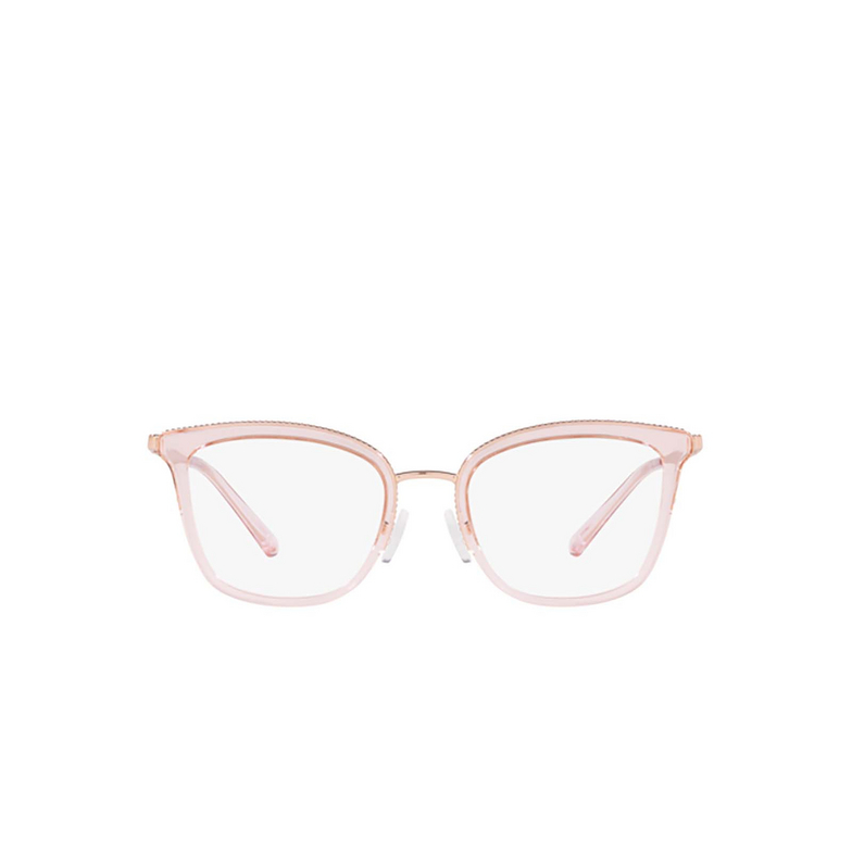 Lunettes de vue Michael Kors COCONUT GROVE 3417 rose gold / pink transparent - 1/3