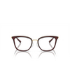 Gafas graduadas Michael Kors COCONUT GROVE 3949 dark red - Miniatura del producto 1/3