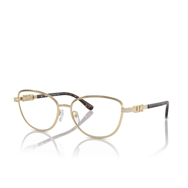 Michael Kors CORDOBA Eyeglasses 1014 shiny light gold - three-quarters view