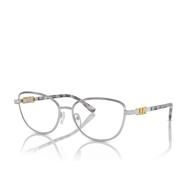 Gafas graduadas Michael Kors CORDOBA 1893 shiny silver - Vista tres cuartos