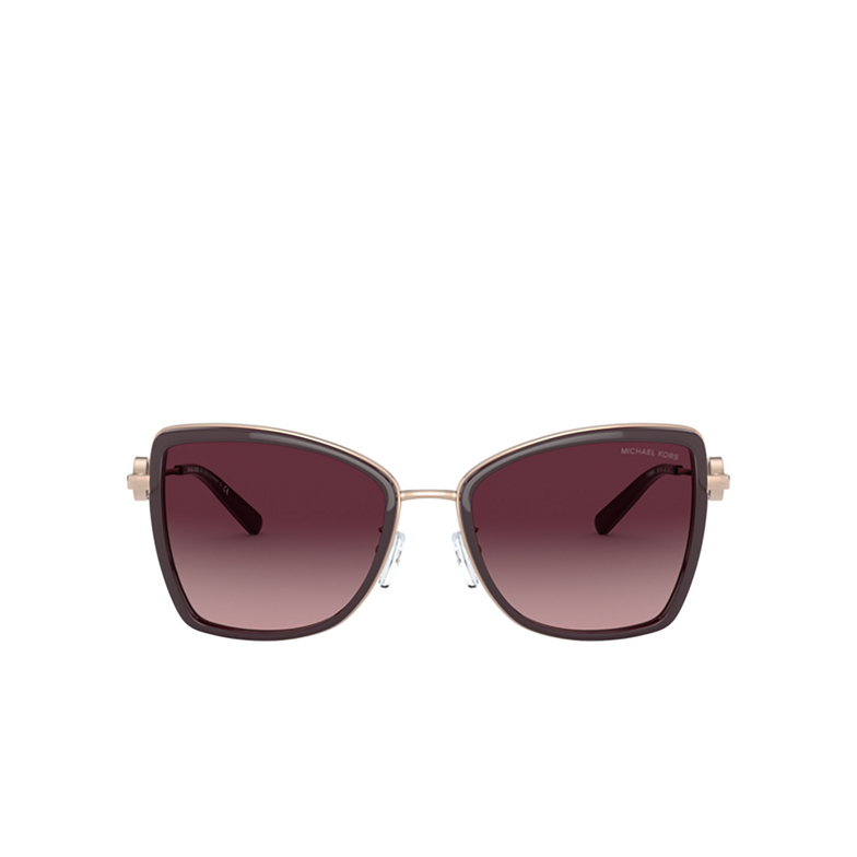 Lunettes de soleil Michael Kors CORSICA 11088H rose gold/cordovan - 1/3