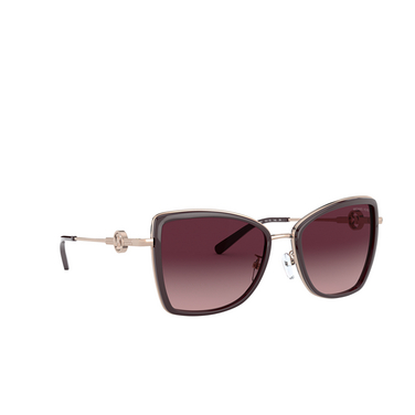 Occhiali da sole Michael Kors CORSICA 11088H rose gold/cordovan - tre quarti