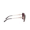 Lunettes de soleil Michael Kors CORSICA 11088H rose gold/cordovan - Vignette du produit 3/3