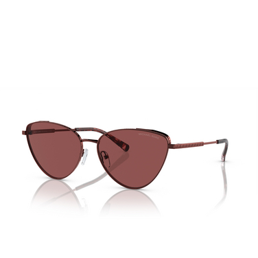 Michael Kors CORTEZ Sunglasses 189675 cordovan metal - three-quarters view