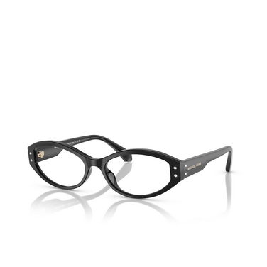 Gafas graduadas Michael Kors CORVARA 3005 black - Vista tres cuartos