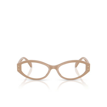 Lunettes de vue Michael Kors CORVARA 3555 camel - Vue de face