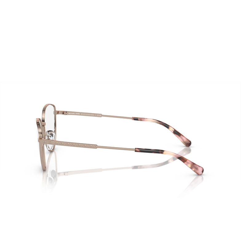 Michael Kors CRESTED BUTTE Eyeglasses 1108 rose gold - 3/3