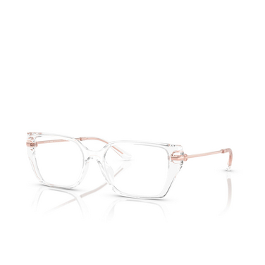 Michael Kors CRETE Eyeglasses 3015 clear - three-quarters view