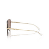 Lunettes de soleil Michael Kors CYPRUS 10145A brown mirror - Vignette du produit 3/3