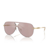 Occhiali da sole Michael Kors CYPRUS 1014VS pink solid back mirror - anteprima prodotto 2/3