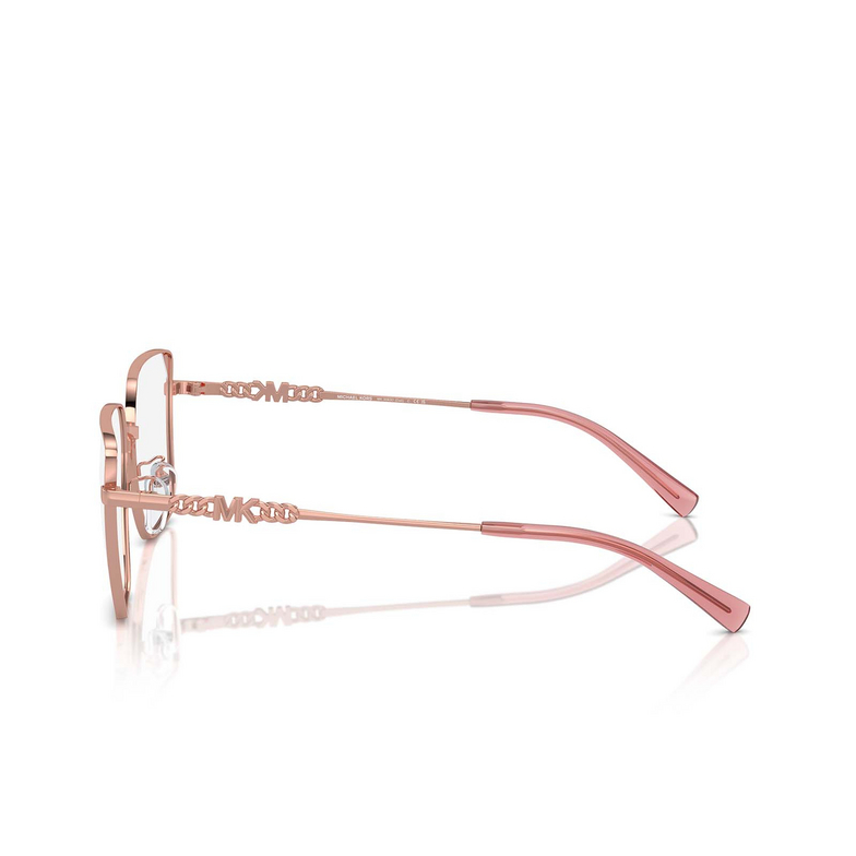 Gafas graduadas Michael Kors DALI 1108 shiny rose gold - 3/3