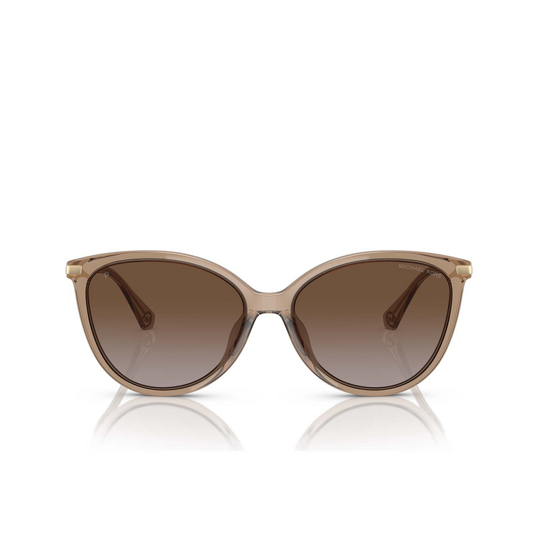 Gafas de sol Michael Kors DUPONT 3938T5 brown transparent - 1/3