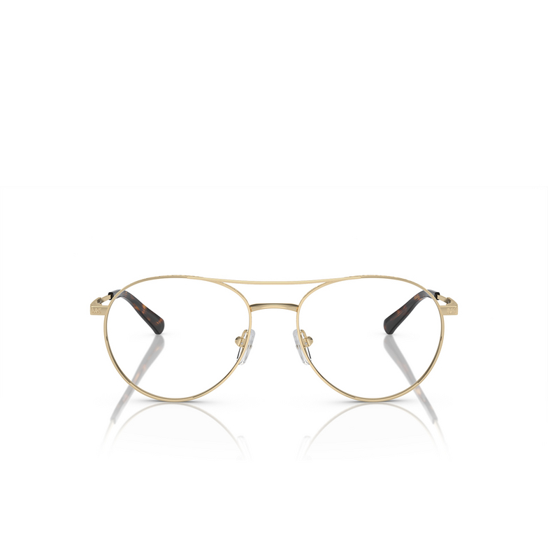 Michael Kors EDGARTOWN Eyeglasses 1014 light gold - 1/3