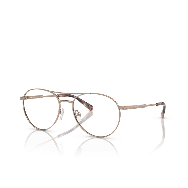 Michael Kors EDGARTOWN Eyeglasses 1108 rose gold - 2/3