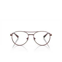 Lunettes de vue Michael Kors EDGARTOWN 1896 transparent cordovan metal