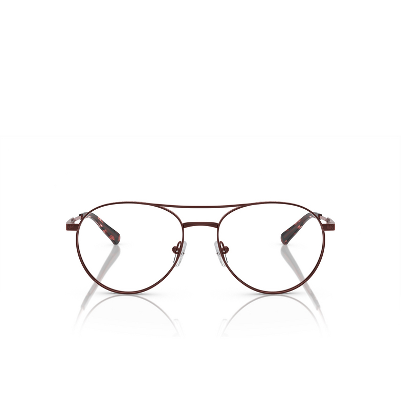 Gafas graduadas Michael Kors EDGARTOWN 1896 transparent cordovan metal - 1/3