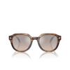 Occhiali da sole Michael Kors EGER 39776I brown horn - anteprima prodotto 1/3