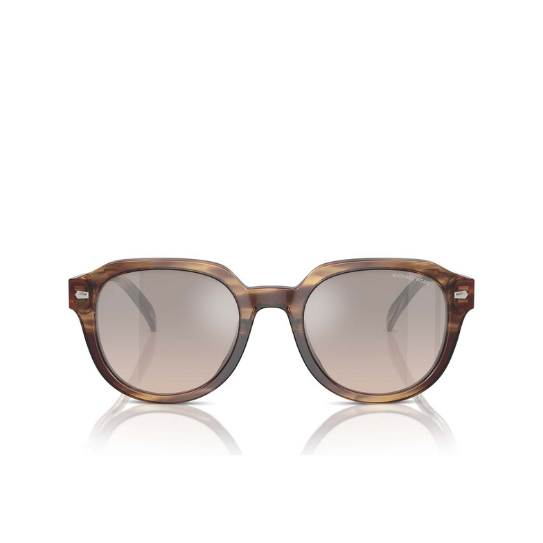 Gafas de sol Michael Kors EGER 39776I brown horn - 1/3