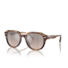 Lunettes de soleil Michael Kors EGER 39776I brown horn - Vignette du produit 2/3