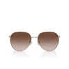 Occhiali da sole Michael Kors EMPIRE 123313 light gold / white - anteprima prodotto 1/3