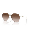 Occhiali da sole Michael Kors EMPIRE 123313 light gold / white - anteprima prodotto 2/3