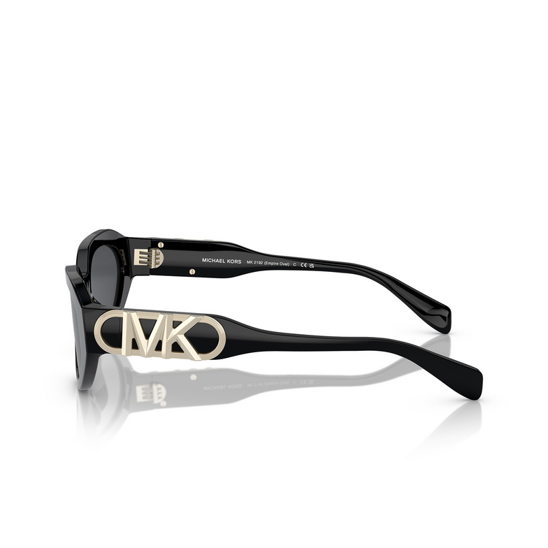 Michael Kors EMPIRE OVAL Sunglasses 300587 black - 3/3