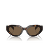 Lunettes de soleil Michael Kors EMPIRE OVAL 328873 dark tortoise - Vignette du produit 1/3