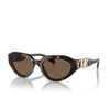 Occhiali da sole Michael Kors EMPIRE OVAL 328873 dark tortoise - anteprima prodotto 2/3