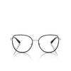 Michael Kors EMPIRE ROUND Eyeglasses 1014 light gold / black - product thumbnail 1/3