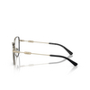 Lunettes de vue Michael Kors EMPIRE ROUND 1014 light gold / black - Vignette du produit 3/3