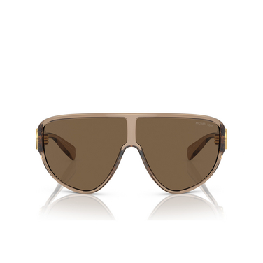 Michael Kors EMPIRE SHIELD Eyeglasses 393773 brown transparent - front view