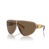 Occhiali da vista Michael Kors EMPIRE SHIELD 393773 brown transparent - anteprima prodotto 2/3