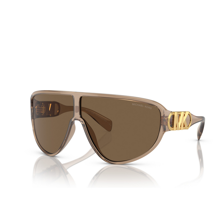 Gafas graduadas Michael Kors EMPIRE SHIELD 393773 brown transparent - 2/3