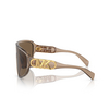 Occhiali da vista Michael Kors EMPIRE SHIELD 393773 brown transparent - anteprima prodotto 3/3